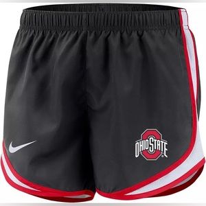 Women’s Ohio State Buckeyes Black Dri-FIT Tempo Shorts